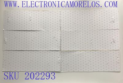 KIT DE LED'S PARA TV (19 PZ INCOMPLETO, ORIGINALMENTE CONSTA DE 20 PZ) / NUMERO DE PARTE YHB-B0101-000224 / 210518-G00E2-01311 / 210518-G00E2-01347 / 210518-G00E2-93117 / 210518-G00E2-93129 / 210518-00E2-93125 / 210518-G00E2-01313